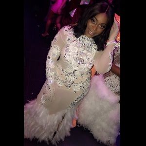 Pearl & Rhinestone Dress